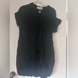 Cloth + Stone Button-Up Oxford Shirt dress